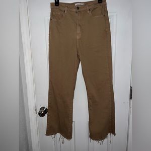 Cropped Wide Leg Pants
